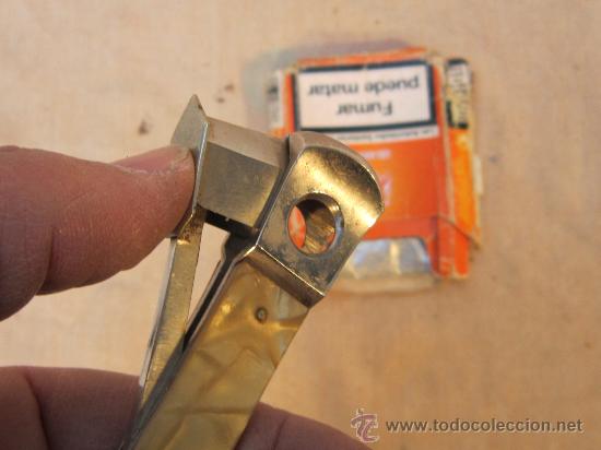 Coleccionismo: CORTAPUROS ANTIGUO EN NACAR, SIEMENS - Foto 6