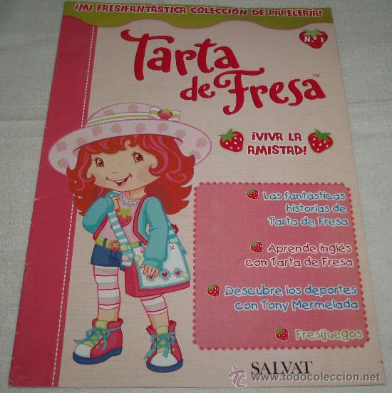 tarta de fresa coleccionable