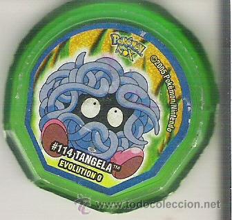Coleccionismo: 1 TAZO MATUTANO - POKEMON ( tangela )