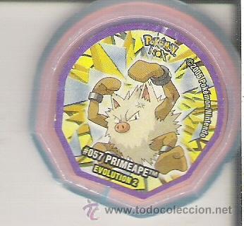 Coleccionismo: 1 TAZO MATUTANO - POKEMON ( primeape )