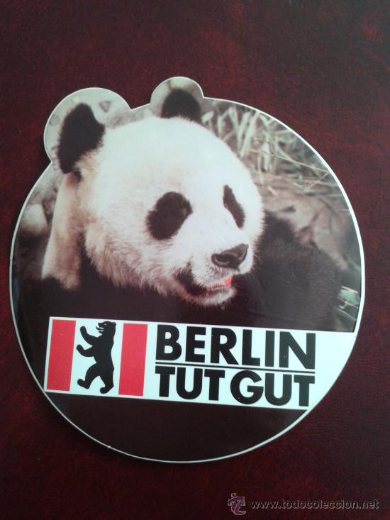 Collectionnisme: Adhesivo oso Berlin Tut Gut