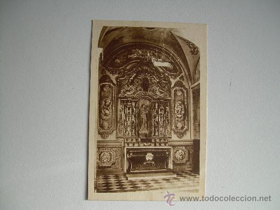 Coleccionismo: Sitges, postal Santuario Ntra. Sra. del Vinyet. Altar Barroco