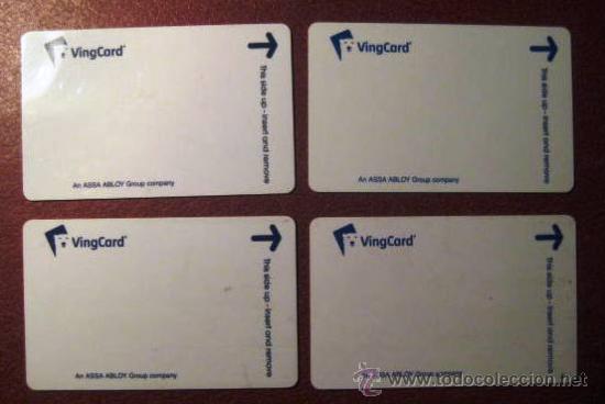 Coleccionismo: LLAVES DE HOTEL DE TARJETA. DE LAS PRIMERAS. ENVIO GRATIS&iexcl;&iexcl;&iexcl;