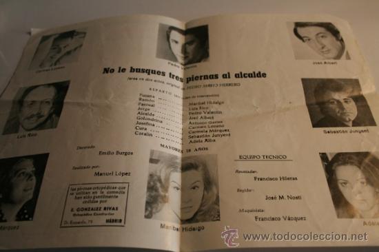 Coleccionismo: PROGRAMACION TEATRO CAMPOAMOR - Foto 2