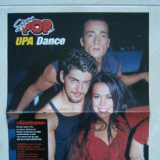 Coleccionismo: PÓSTER UPA DANCE / MIGUEL ÁNGEL MUÑOZ DOBLE CARA. SUPER POP 2003 - 2005 