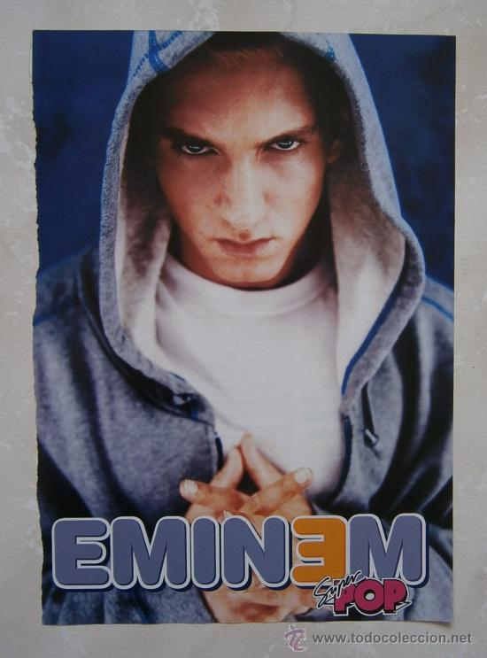 póster eminem. super pop. 2002 - 2005 - Acquista Stampe, programmi e altri  documenti antichi su todocoleccion