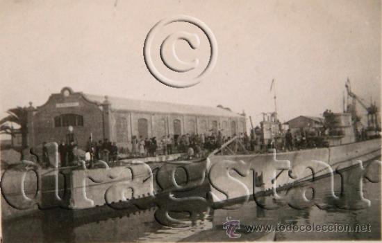 Coleccionismo: VISITA DE DOS SUBMARINOS AL PUERTO DEL GRAO DE CASTELLON EN LOS A&Ntilde;OS 60