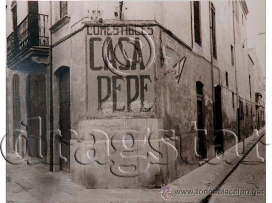 Coleccionismo: CASA PEPE ESQUINA CALLE SANTO TOMAS Y LOPE DE VEGA CASTELLON