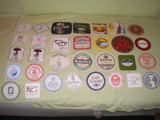 Coleccionismo: LOTE DE 45 POSAVASOS - Foto 1