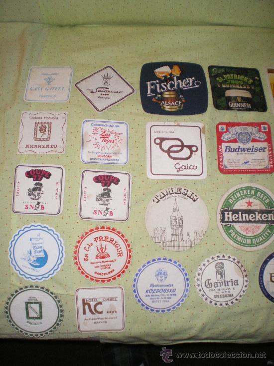 Coleccionismo: LOTE DE 45 POSAVASOS - Foto 6