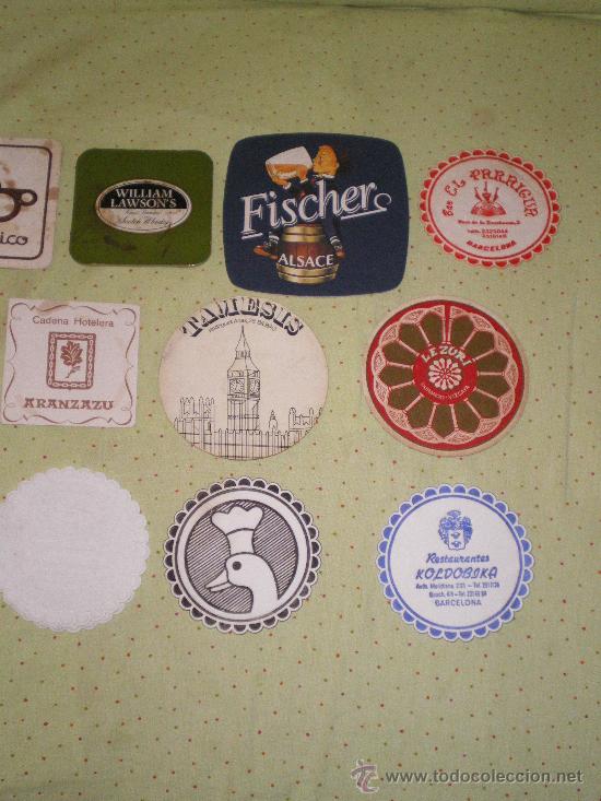 Coleccionismo: LOTE DE 45 POSAVASOS - Foto 10