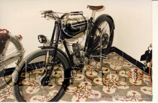 Coleccionismo: FOTOGRAFIA DE MOTOCICLETA PEUGEOT