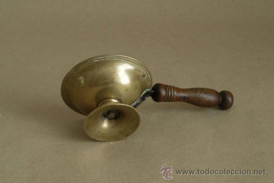 Coleccionismo: Pebetero o braserillo en bronce. Siglo XVIII. - Foto 2