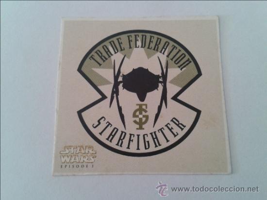 Coleccionismo: L&Aacute;MINA CART&Oacute;N TRADE FEDERATION STARFIGHTER - STAR WARS EPISODE I