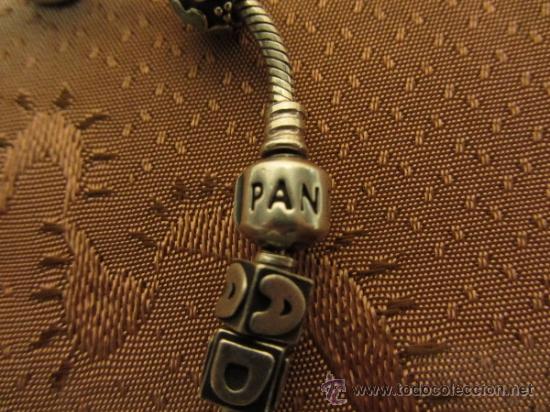 Coleccionismo: Pulsera PANDORA con 9 charms - Foto 3