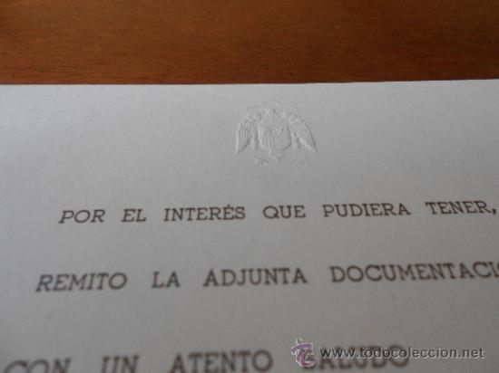 Collezionismo: TARJETA CON SALUTACI&Oacute;N Y SELLO DE FRANCO EN RELIEVE