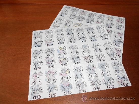 Coleccionismo: LOTE DE 42 CALCOMAN&Iacute;AS CON TATUAJES INFANTILES PARA PEGAR CON AGUA.