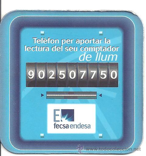 Collezionismo: Iman Nevera Lectura Contador Fecsa-Endesa