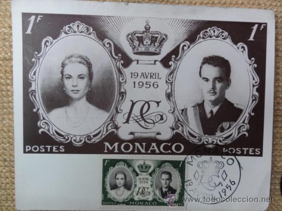 Coleccionismo: RECORDATORIO BODA GRACE KELLY - Foto 1