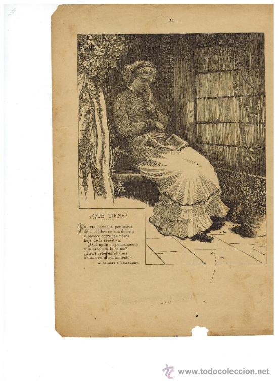 Colecionismo: RECORTE PRENSA POESIA FINALES 1800.MODERNISMO.ALCALDE Y VALLADARES.LITERATURA MODERNISTA