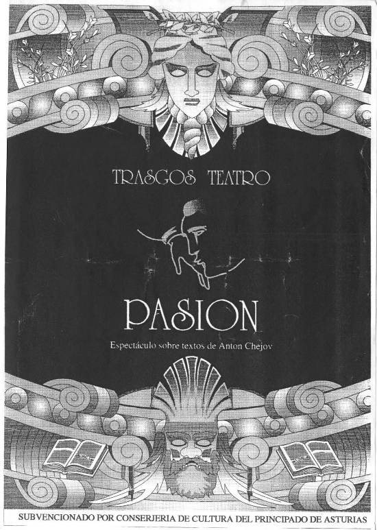 Coleccionismo: programa Pasi&oacute;n, de Ant&oacute;n Chejov. Dir. Jes&uacute;s P&eacute;rez (Trasgos Teatro, Oviedo)