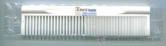 Coleccionismo: Peine propaganda hotel hoteles Xon&acute;s  - Valencia