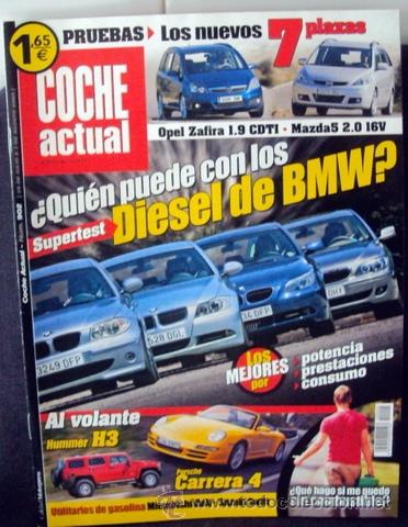 Coleccionismo: COCHE ACTUAL n&ordm; 902, diesel de BMW, Hummer H3, Porsche Carrera 4