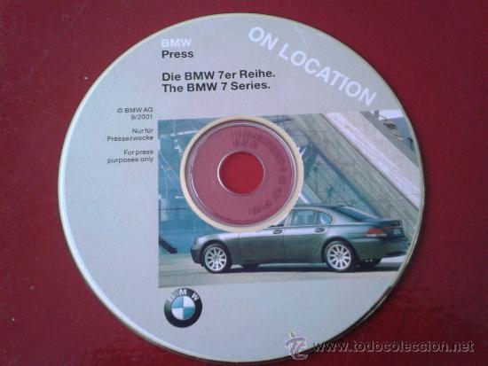 Coleccionismo: cd material prensa medios de comunicaci&oacute;n bmw 7 series serie 7 on location 2001