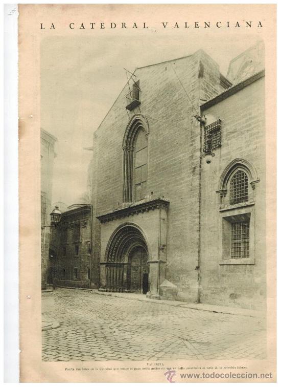 Coleccionismo: RECORTE PRENSA A&Ntilde;O 1929 PUERTA ROMANICA CATEDRAL DE VALENCIA TEODORO HARDEEN MAGIA APARATO RADIO
