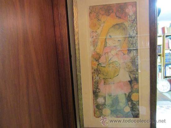 Coleccionismo: l&aacute;mina de ferrandiz enmarcada - Foto 1