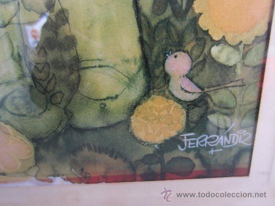 Coleccionismo: l&aacute;mina de ferrandiz enmarcada - Foto 3