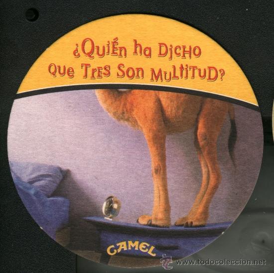 Coleccionismo: POSAVASOS CAMEL - Foto 1