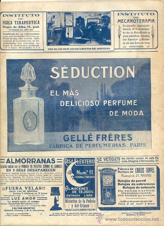 Collezionismo: A&Ntilde;O 1916 INSTITUTO FISICA TERAPEUTICA LEON JUAN DE ARGUESO MANZANILLA COLGATE