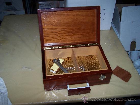 Coleccionismo: Caja-Cava de cigarros profesional - Foto 1
