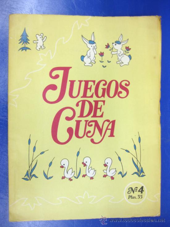 Coleccionismo: BORDADOS. ALBUMES DE LABORES. JUEGOS DE CUNA N&ordm; 4. DISTRIBUCIONES REUNIDAS 1968.