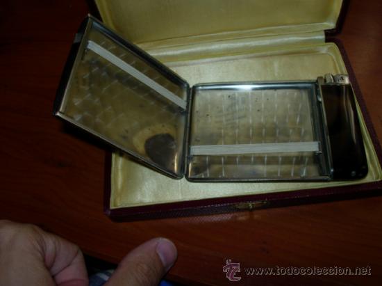 Coleccionismo: Pitillera con mechero - Foto 13