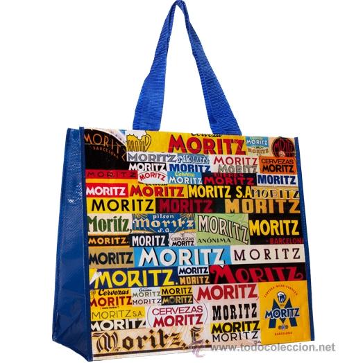 Coleccionismo: Bolsa Cerveza MORITZ - Foto 1