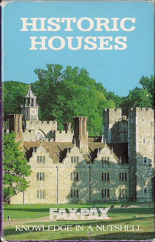 Coleccionismo: Historic Houses (40 picture cards). Fax-Pax (UK), 1986