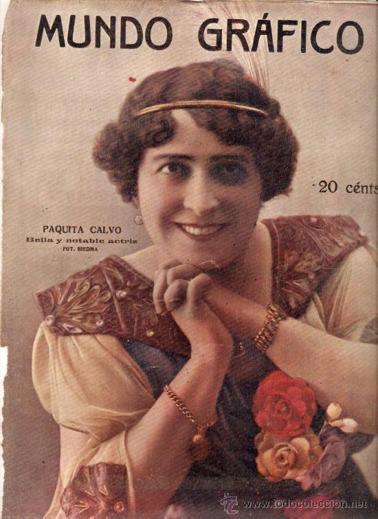 Coleccionismo: RECORTE PRENSA A&Ntilde;OS 20 PAQUITA CALVO ACTRIZ ARTISTA TEATRO FOTOGRAFIA BIEDMA