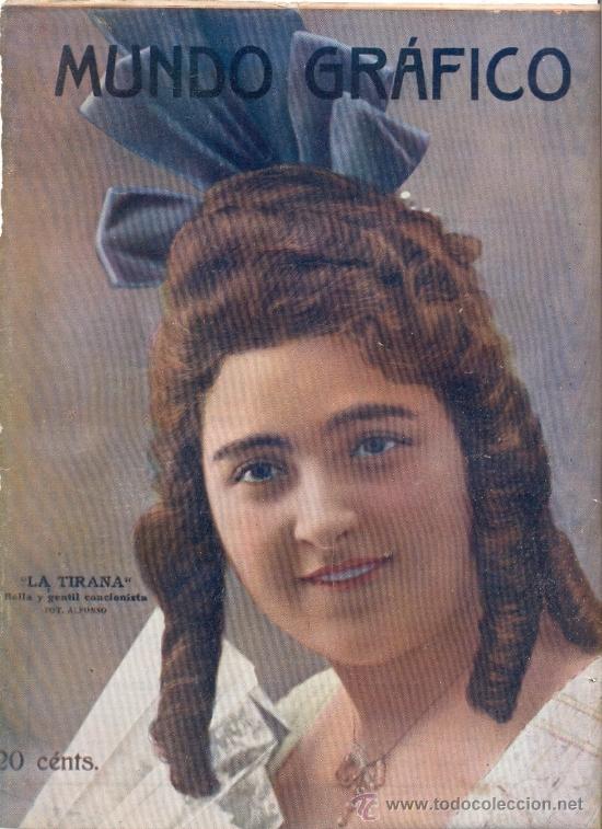 Coleccionismo: RECORTE PRENSA A&Ntilde;OS 20 LA TIRANA CANCIONISTA ARTISTA TEATRO FOTOGRAFIA ALFONSO