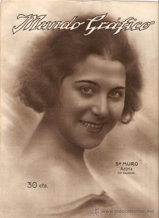 Coleccionismo: RECORTE PRENSA A&Ntilde;OS 20 ELOISA MURO ACTRIZ TEATRO FOTOGRAFIA CALVACHE