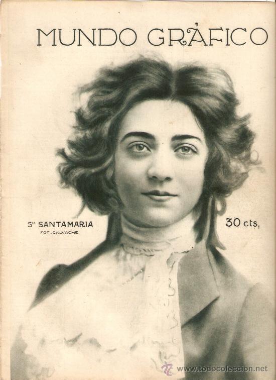 Colecionismo: RECORTE PRENSA A&Ntilde;OS 20 SANTAMARIA ARTISTA ACTRIZ TEATRO FOTOGRAFIA CALVACHE