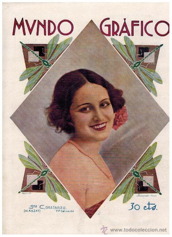 Colecionismo: RECORTE PRENSA A&Ntilde;OS 20 CONCHITA CONSTANZO ARTISTA ACTRIZ TEATRO FOTOGRAFIA CALVACHE