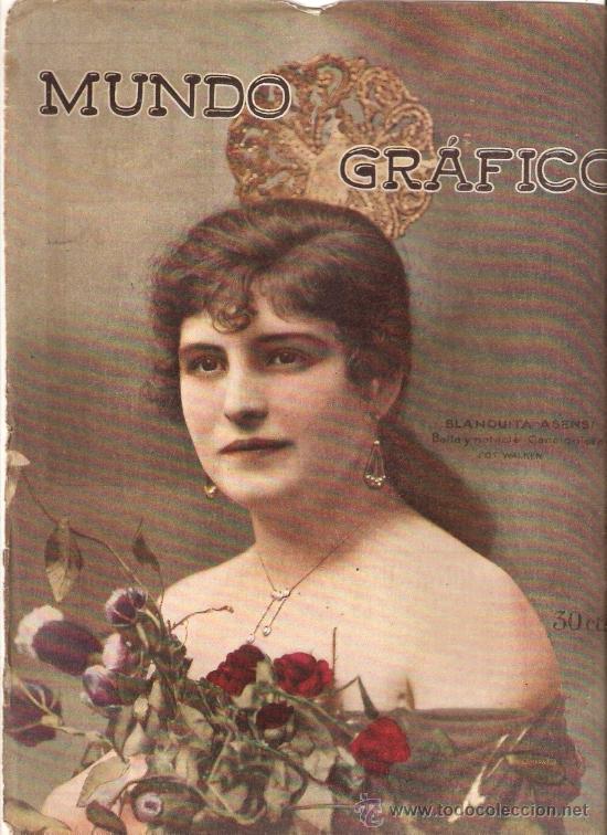 Coleccionismo: RECORTE PRENSA A&Ntilde;OS 20 BLANCA BLANQUITA ASENSI ARTISTA CANTANTE TEATRO FOTOGRAFIA WALKEN