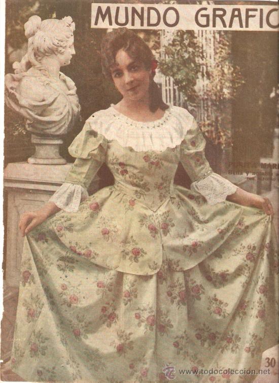 Coleccionismo: RECORTE PRENSA A&Ntilde;OS 20 PURA PURITA MARECA ACTRIZ ARTISTA FOTOGRAFIA ALFONSO TEATRO