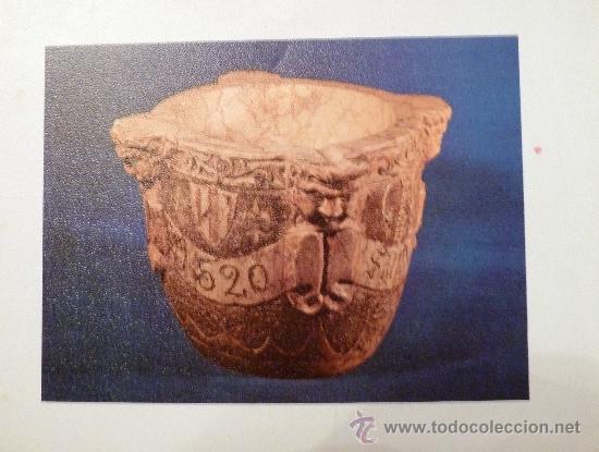 Coleccionismo: LAMINA LABORATORIOS CUSI. MORTERO DE MARMOL CON LA INSCRIPCION
