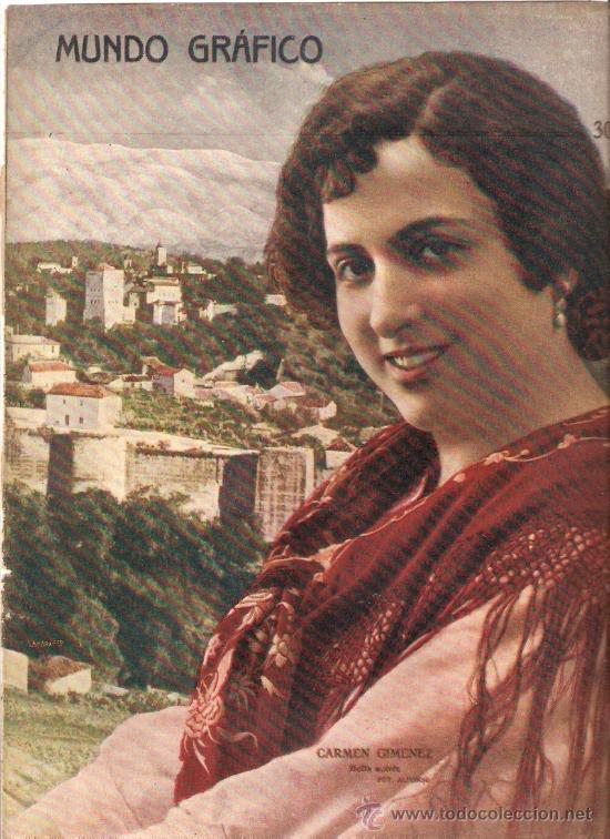 Coleccionismo: RECORTE PRENSA A&Ntilde;OS 20 CARMEN GIMENEZ JIMENEZ ACTRIZ ARTISTA FOTOGRAFIA ALFONSO TEATRO