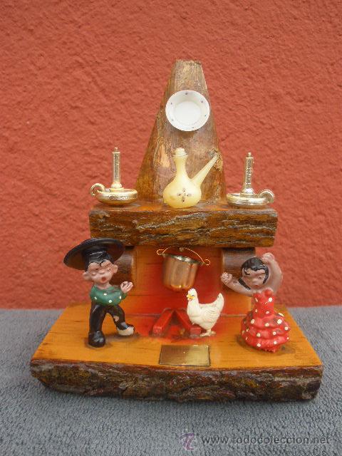 Coleccionismo: CHIMENEA CON GITANOS. RECUERDO DE ALICANTE - Foto 7
