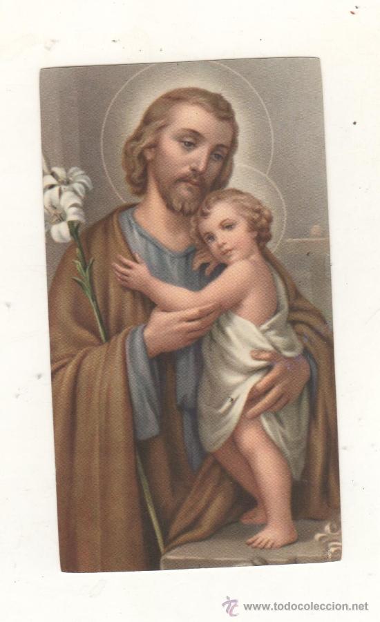 Coleccionismo: ESTAMPA DE SAN JOS&Eacute; Y EL NI&Ntilde;O JES&Uacute;S