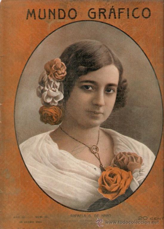 Coleccionismo: A&Ntilde;O 1913 RAFELA G DE HARO TIPLE COMICA DEL TEATRO APOLO
